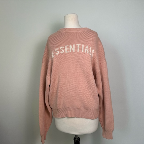 Essentials Pink Sweater - Picture 2 of 5